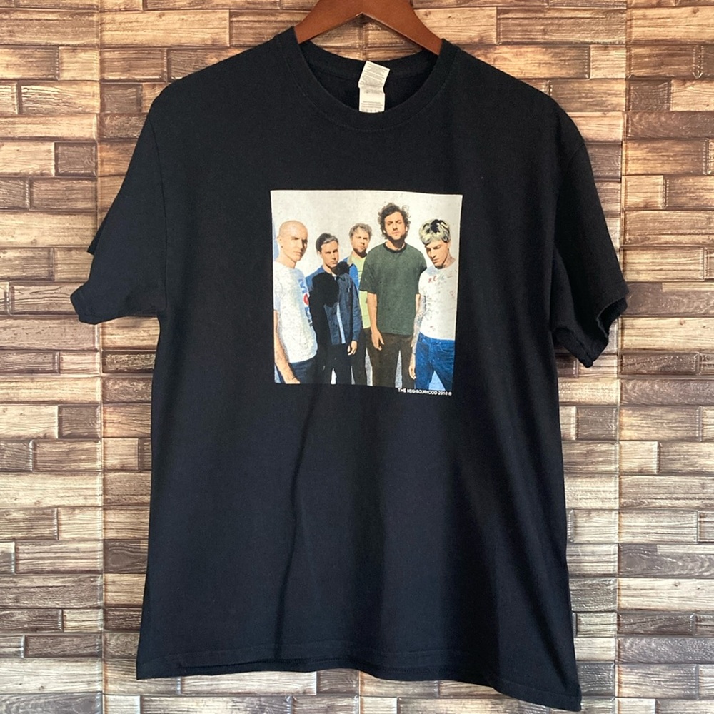 Unisex Large Heavy Blend Black The Neighbourhood 2018 T Shirt